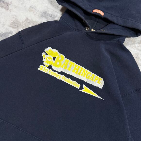 Authentic Bape 2000’s Angry Ape Hoodie L - Picture 2 of 6